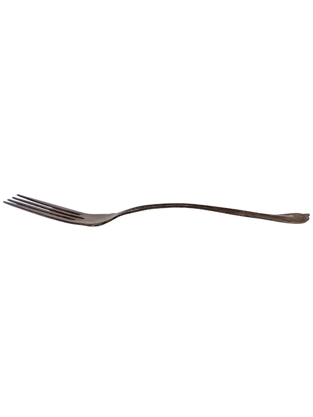 National Silver Co QUEEN ELIZABETH Pattern SilverPlate Meat Serving Fork Antique